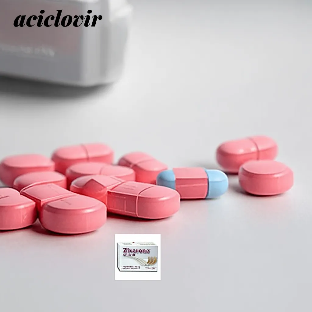 Aciclovir se vende sin receta medica